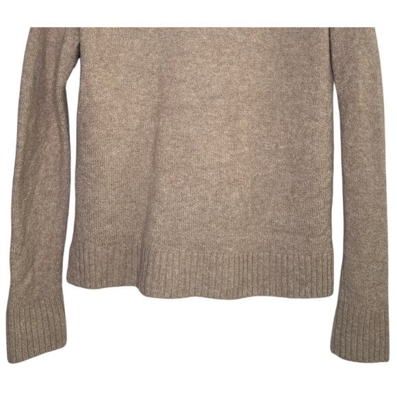 J. Crew Wool Blend Button Down Long Sleeve Cardigan Sweater Pockets XS Brown - Picture 9 of 15